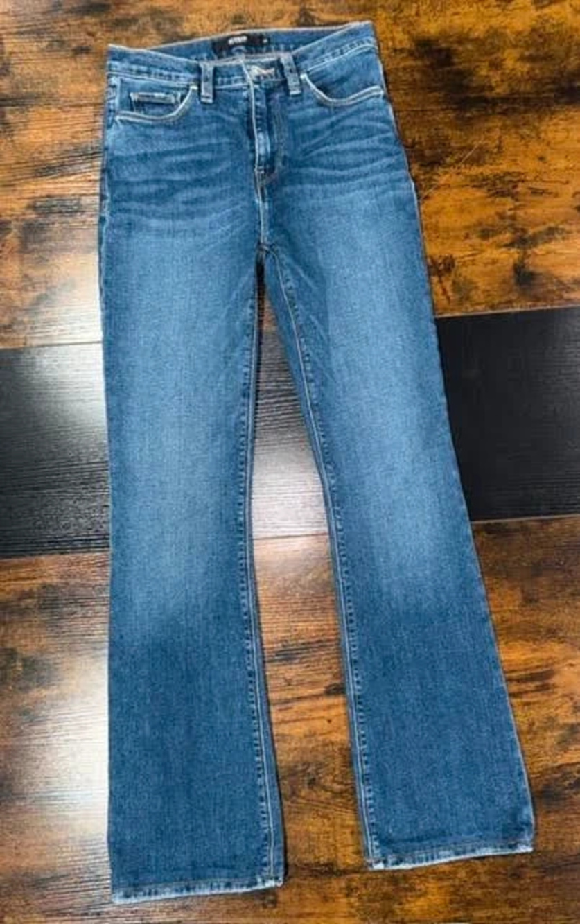 Hudson Los Angeles Womens Size 25 Bootcut Jeans Medium Wash Stretch